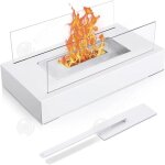Inn chemine de table brasero portable foyer de table propre  combustion biologique thanol pour extrieur ...