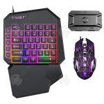 Inn clavier de jeu une main avec convertisseur et souris clavier mcanique rtroclair avce repose - ...