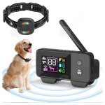 Inn collier anti aboiement chien rglable 3 modes tanche avec tlcommande clture lectronique sans ...
