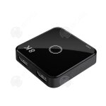 Inn commutateur hdmi 6x6x13 cm 8k 60 hz 2 en 1 abs commutation multiport transmission hd commutation ...