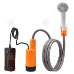 Douche de camping - inn - portable - 2200 mah - ipx7 - 2 vitesses de dbit