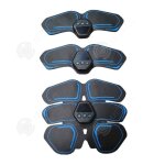 Inn electrostimulateur musculaire 3pcs 10 modes 20 forces affichage lcd soutien dorsal pour hommes perte ...