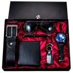 Inn ensemble de cadeaux pour homme 6 pièces coffret cadeau montre homme comprend portefeuille montre ... Inn ensemble de cadeaux pour homme 6 pièces coffret cadeau montre homme comprend portefeuille montre ...