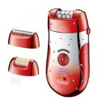 Inn pilateur 3 en 1 rasoir lectrique pour femme 5w pilation pour le visage jambe bras bras ligne de ...