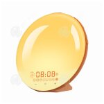 Inn eveil lumire led rveil simulateur daube crpuscule 2 rveils 9 sons naturels fonction snooze veilleuse ...
