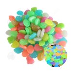 Inn galet lumineux cailloux 200 pi�ces pierres lumineuses gravier lumineux pav�s herbe de jardin d�coration ...
