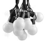 Inn guirlande lumineuse solaire dext�rieur de 5 m �tanche ip45 led couleur chaude id�ale pour les f�tes ...