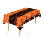Inn halloween 137x274cm nappe dhalloween nappe citrouille effrayante nappe en plastique jetable décoration ... Inn halloween 137x274cm nappe dhalloween nappe citrouille effrayante nappe en plastique jetable décoration ...