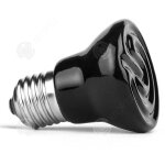 Inn lampe chauffante infrarouge 100w 6x6x9cm c�ramique usage reptile / �levage �tanche et �conome chauffage ...