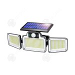 Inn lampe solaire extrieur 280 led chips 2400mah 3 ttes ip65 eclairage exerieur avec dtecteur de mouvement ...
