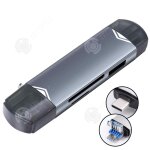 Inn lecteur de carte sd avec 64go usb 3. 0 type - c double fente pour carte transmission  grande vitesse ...