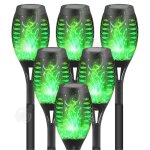 Inn lumi�re solaire 6 pcs convient pour la d�coration ext�rieure de terrasse de canal et de cour 52 x ...