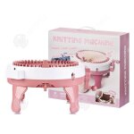 Inn machine  tricoter 48 aiguilles rond machines planche tricoter rotative double kit 22x40cm pour chapeaux ...