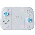Inn manette de jeu 2. 5g sans fil avec joystick et boutons lumire rvb rechargeable manette compatible ...