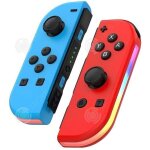 Inn manette de jeu gauche et droite switch vibration batterie grande capacit� effet d�clairage rgb color� ...