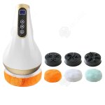 Inn masseur anti cellulite 12 modes 10 niveaux dintensit avec 3 ttes de massage et 3 coussinets de ...