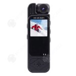 Mini cam�ra corporelle - innovtec - mini 4k - objectif pivotant 180� - vision nocturne - 32 go wi?fi
