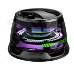 Inn mini enceinte bluetooth 5. 3 portable attraction magn�tique sans fil ext�rieur enceinte avec lumi�res ...