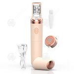 Inn mini pilateur lectrique 2 en 1 petit et portable 350mah rechargeable rasoir pour femme pilateur ...