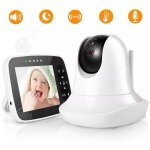 Inn moniteur pour bb camra vido rotative  360 degrs vision nocturne audio bidirectionnel cran ...