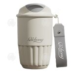 Inn mug isotherme 410ml tasse thermos  caf rservoir intrieur tanche en cramique en acier inoxydable ...