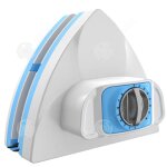 Nettoyeur de vitres magntique - inn - double face - 8 niveaux rglables - verre 20 - 50mm - bleu