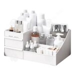 Inn organisateur de maquillage 255x16x115 cm bote de rangement  2 tiroirs pour chambre salle de bain ...