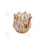 Inn ornements 65x6cm bougeoir tulipe en verre teal d�coration de table bougie parfum�e d�coration dint�rieur ...