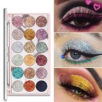 Inn palette de fards  paupires 18 couleurs impermable et rsistant  la transpiration palette dombres ...