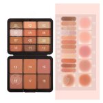 Inn palette de fards  paupires 18couleurs portable tanch et rsistant  la transpiration palette dombres ...