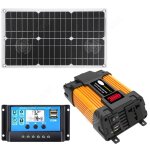Inn panneau solaire pliable 500w 12v - 220v avec affichage num�rique intelligent kit panneau solaire ...