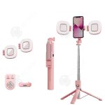 Inn perche � selfie 130cm perche � selfie tr�pied lumi�re dappoint avec 2 lumi�res dappoint avec effet ...