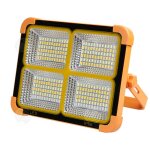 Inn projecteur led ip66 3000w super brillant projecteur solaire avec 4 modes dclairage et solaire usb ...