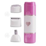Inn rasoir electrique femme t�te de rasage 3 en 1 300 mah pour un rasage complet du corps portable et ...