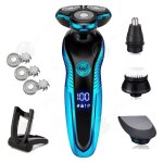 Inn rasoir �lectrique t�te flottante 5w � �cran daffichage num�rique � quatre fonctions et � chargement ...