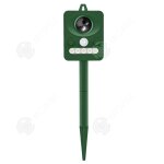 Inn rpulsif pour animaux rpulsif  ultrasons chargement solaire 5 lumires clignotantes loigne rats ...