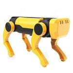 Inn robot chien 12x6x7. 5cm jouet dassemblage pour enfants robot lectrique solaire chien marchez simplement ...