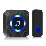 Inn sonnette sans fil ipx55 tanche 300m distance de travail 5 niveaux de volume rglables sonnette lectroniq ...