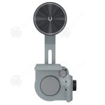 Inn support telephone voiture 15. 9x6. 8cm support voiture grand �cran avec anneau daspiration magn�tique ...