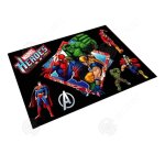 Inn tapis de sol 50x80cm avengers anime tapis de salon pour garon tapis de porte pour le salon et la ...