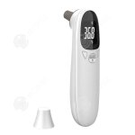 Thermomètre passionova 13x4x45cm mesure la température en 1 seconde thermomètre auriculaire blanc écran ... Thermomètre passionova 13x4x45cm mesure la température en 1 seconde thermomètre auriculaire blanc écran ...
