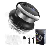 Tondeuse cheveux �lectrique ronde ovni pour hommes rechargeable acier haute pr�cision rasage chauve rasoirs ...