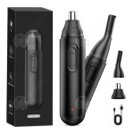 Inn tondeuse nez oreilles homme 2 en 1 500 mah ipx7 tanche led chargement usb lame  double tranchant ...