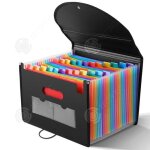 Inn trieur document 25 compartimentstrieur accordon dossier  boucle de corde de grande capacit sac ...