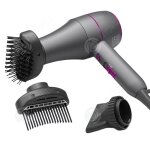 Inn ts�che cheveux 1800w puissant 4 r�glages de chaleur et de vitesse diffuseur et concentrateurs inclus ...