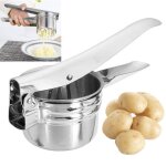 Inox presse purée ail terre moulin fruits légume cuisine - keeper Inox presse purée ail terre moulin fruits légume cuisine - keeper