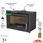 Insert bois coliseo bronpi � convection