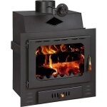 Insert de chemine prity g 16 kw classe a 200 mm pole  bois