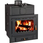 Insert de chemine prity g w28 332 kw rservoir 66 l pole  bois