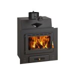 Insert de chemine prity m 135 kw classe a 150 mm pole  bois